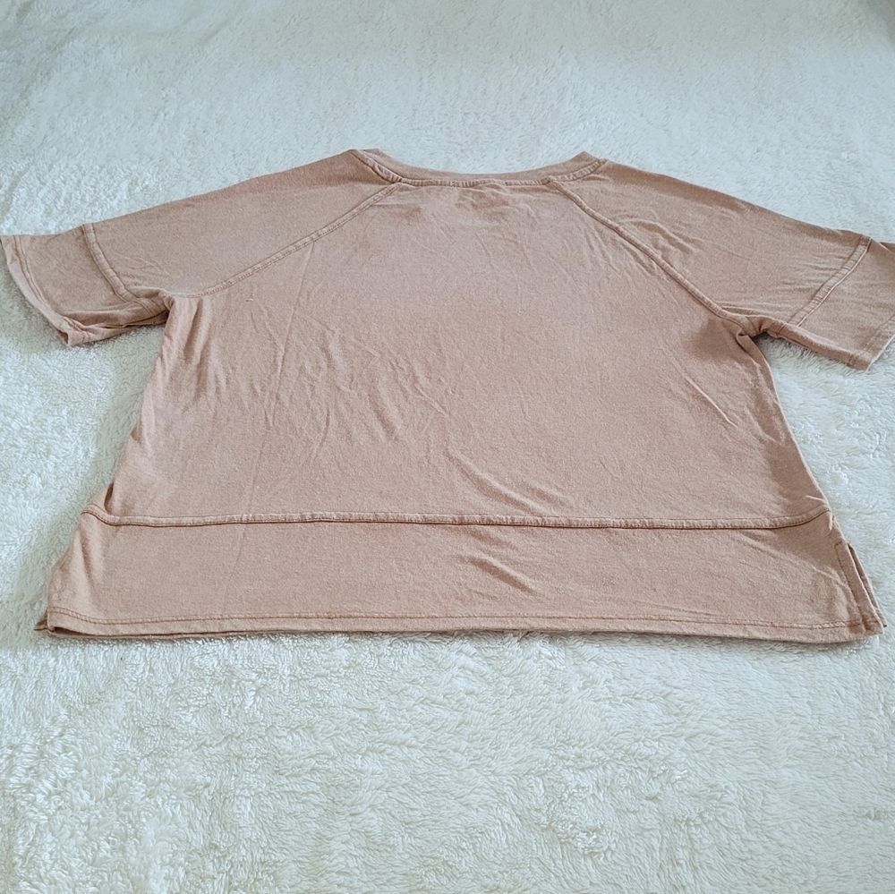 Olive + Oak Pale Rust Colored Top - NWT - Picture 11 of 11